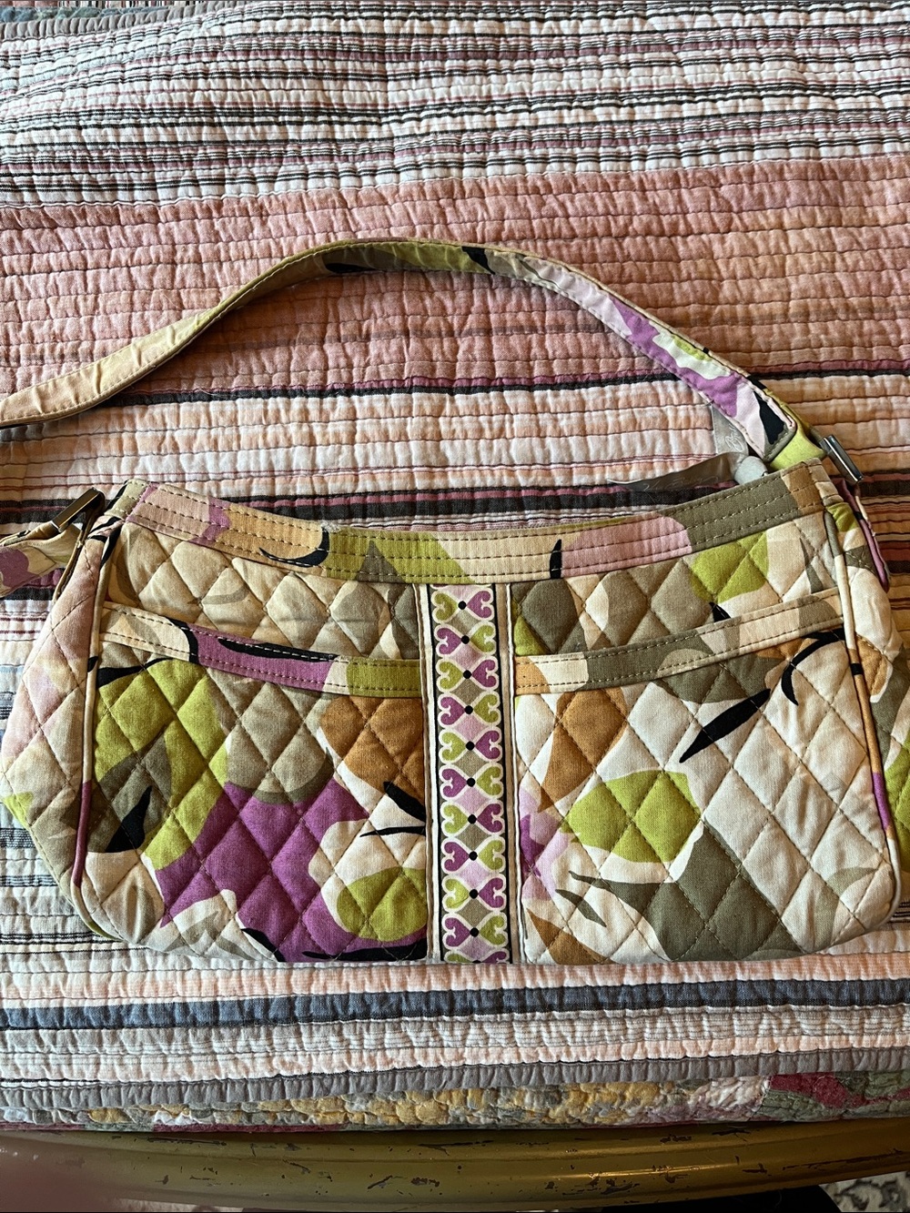 Vera Bradley Portobello Road Small Single Strap Shoulder Bag